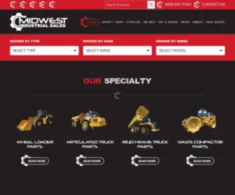 Mwisales.com(Midwest industrial sales) Screenshot