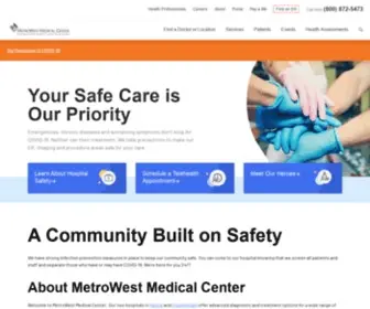 MWMC.com(MetroWest Medical Center) Screenshot
