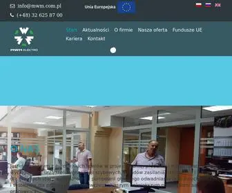 MWM.com.pl(MWM Elektro Sp) Screenshot