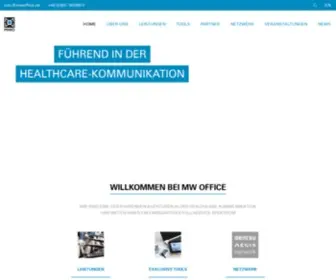 Mwoffice.de(Die Agentur für Healthcare) Screenshot