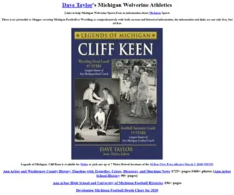 Mwolverine.com(Michigan Wolverine Athletics) Screenshot