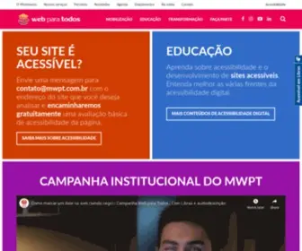 MWPT.com.br(Movimento Web para Todos) Screenshot