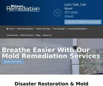 Mwremediation.com(Fire & Water Damage Restoration & Mold Remediation in Indianapolis) Screenshot
