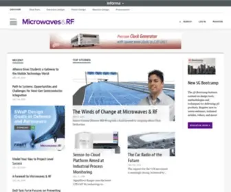 MWRF.com(Microwaves & RF) Screenshot