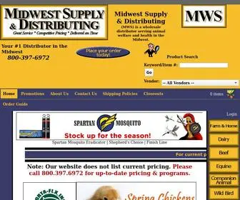 MWS-D.com(Midwest Supply & Distributing) Screenshot