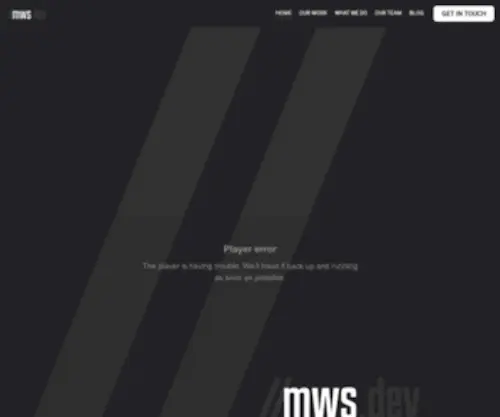 MWS.dev(Manwaring web solutions) Screenshot