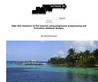 Mwsoftware.com(MW Software Home Page Interactive Dynamic Database Applications for Busines) Screenshot