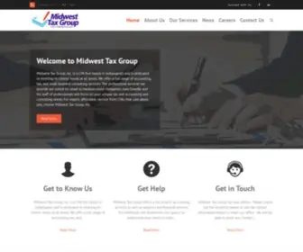 Mwtaxgroup.com(A CPA firm based in Indianapolis dedicated to meeting its clients) Screenshot