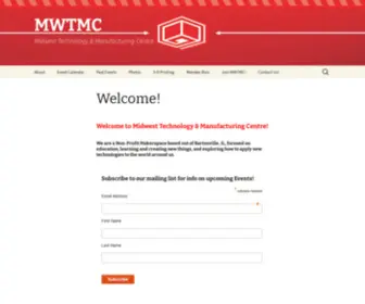 MWTMC.org(Midwest Technology & Manufacturing Centre) Screenshot