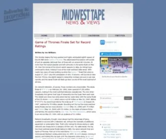 MWtnewsandviews.com(This blog from Midwest Tape) Screenshot