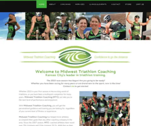 MWtricoach.com(Midwest Triathlon Coaching (MTC)) Screenshot