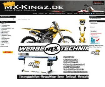MX-Kingz.de(MX-Kingz Motocross Shop) Screenshot