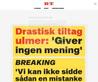 MX.dk(Læs nyhederne på B.T) Screenshot