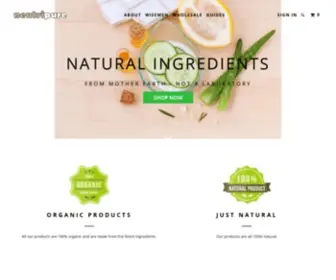 MX123.com(Natural health products supplier) Screenshot