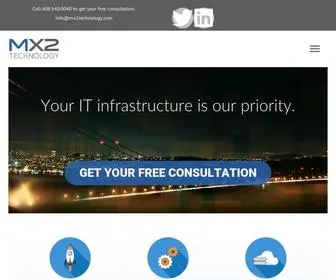 MX2Technology.com(Managed Services & IT Support) Screenshot