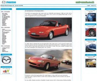 MX5-Mazda.co.uk(Bourne Road Garage Ltd) Screenshot