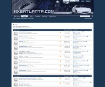 MX5Atlanta.com(MX5 Miata Atlanta Owners Club) Screenshot