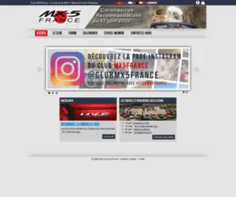 MX5France.com(Club MX5France) Screenshot