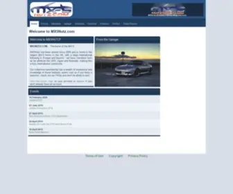 MX5Nutz.com(The home of the Mazda MX) Screenshot