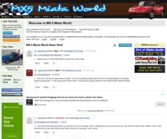 MX5World.com(Your Online Car Club) Screenshot