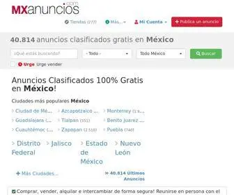Mxanuncios.com(México) Screenshot