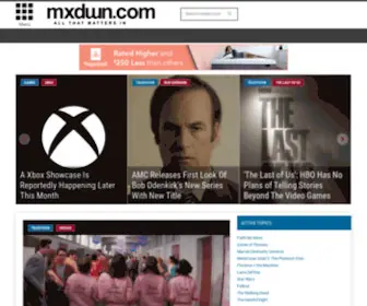 MXDWN.com(All that matters in entertainment) Screenshot