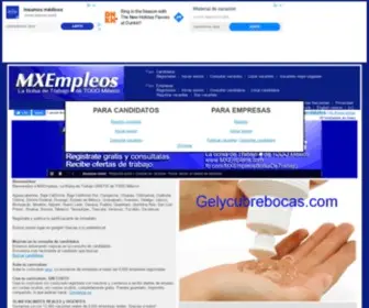 Mxempleos.com(Bolsa de trabajo gratis) Screenshot