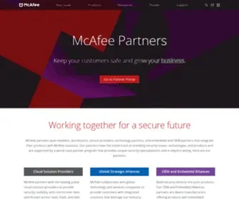 Mxlogic.com(McAfee Partners) Screenshot