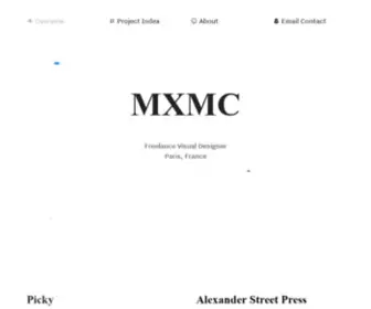 MXMC.io(Visual designer) Screenshot