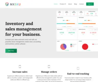 MXsku.com(MXSKU Inventory Solution) Screenshot