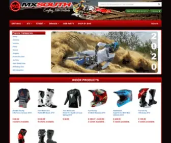 Mxsouth.com(Motorcycle Parts) Screenshot