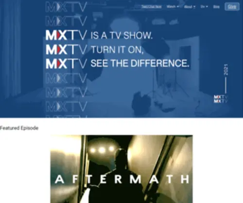 MXTV.org(MXTV is a TV Show) Screenshot