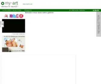 MY-ART.com(Tableau contemporain) Screenshot