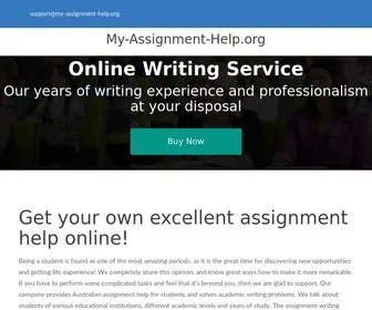 MY-Assignment-Help.org(My assignment help in Australia is the amazing solution) Screenshot