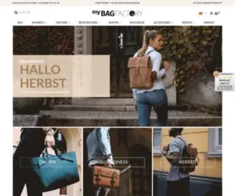 MY-Bagfactory.com(Ledertaschen) Screenshot