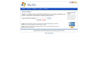 MY-DLL.com(My-DLL, download all the dll files) Screenshot