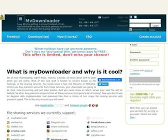 MY-Downloader.net(MY Downloader) Screenshot