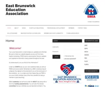 MY-Ebea.org(East Brunswick Education Association) Screenshot