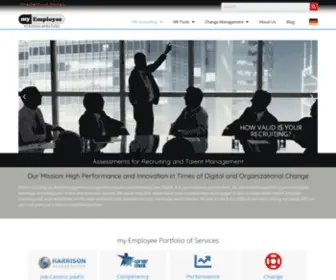 MY-Employee.com(My-Employee GFCI Talent Management and JobFit Assessments) Screenshot