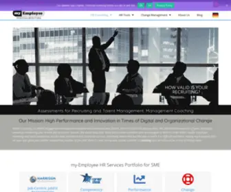 MY-Employee.eu(My-Employee GFCI Talent Management, JobFit % Assessments) Screenshot