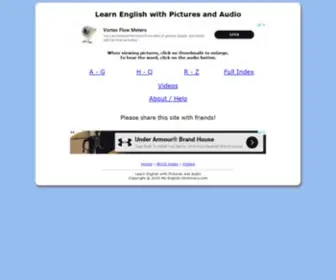 MY-English-Dictionary.com(Learn English with Pictures and Audio) Screenshot