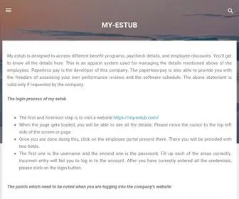 MY-Estub.online(MY Estub online) Screenshot