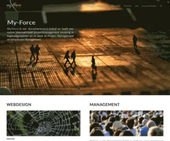 MY-Force.nl(Home) Screenshot