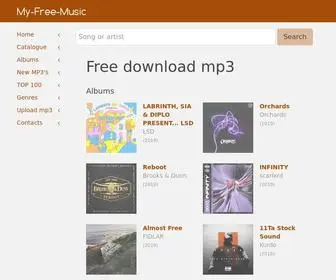 MY-Free-Music.icu(Free music download) Screenshot