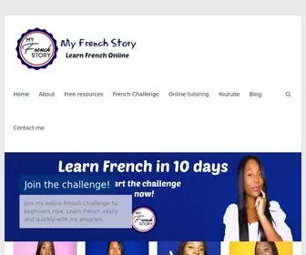 MY-Frenchstory.com(My French Story) Screenshot