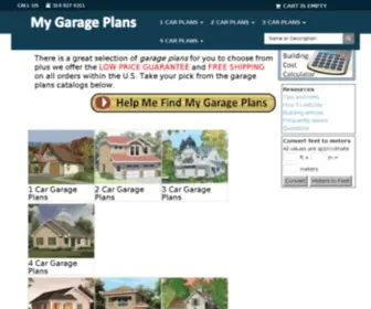 MY-Garage-Plans.com(MY Garage Plans) Screenshot