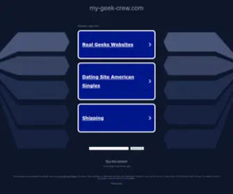 MY-Geek-Crew.com(MY Geek Crew) Screenshot