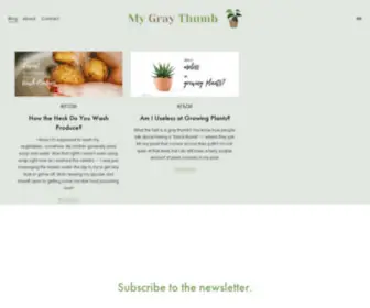 MY-Gray-Thumb.com(My Gray Thumb) Screenshot
