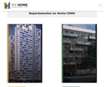 MY-Home.mx(Departamentos de lujo en Venta CDMX) Screenshot