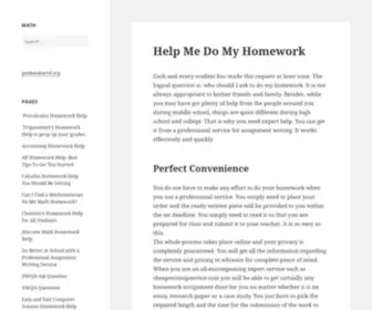 MY-HW.org(Help Me Do My Homework) Screenshot
